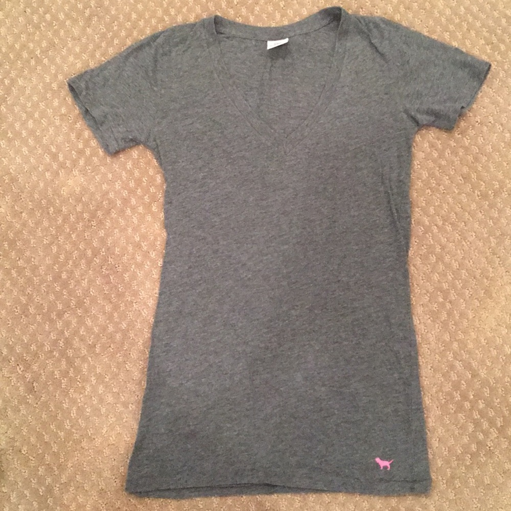 Victoria's Secret PINK V-Neck Tee - Picture 1 of 3